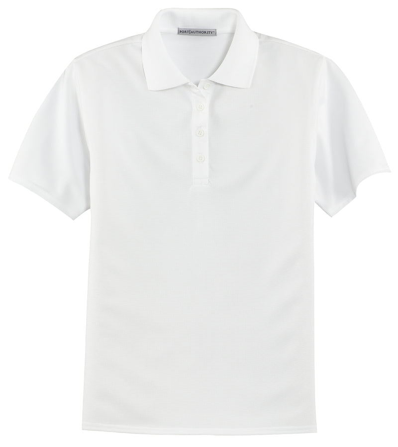 Port Authority Women's Dry Zone Ottoman Polo - White