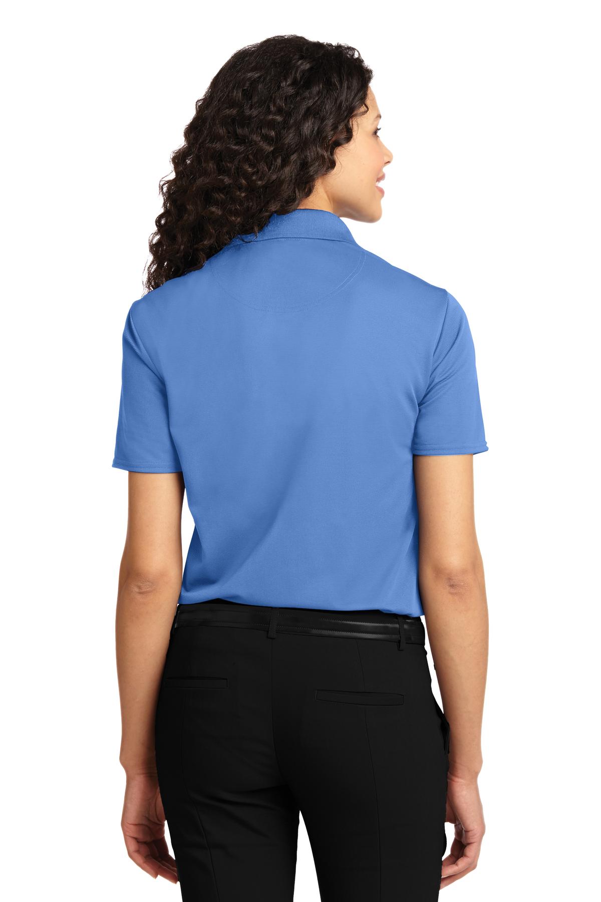 Port Authority Women's Dry Zone Ottoman Polo - Blue Lake