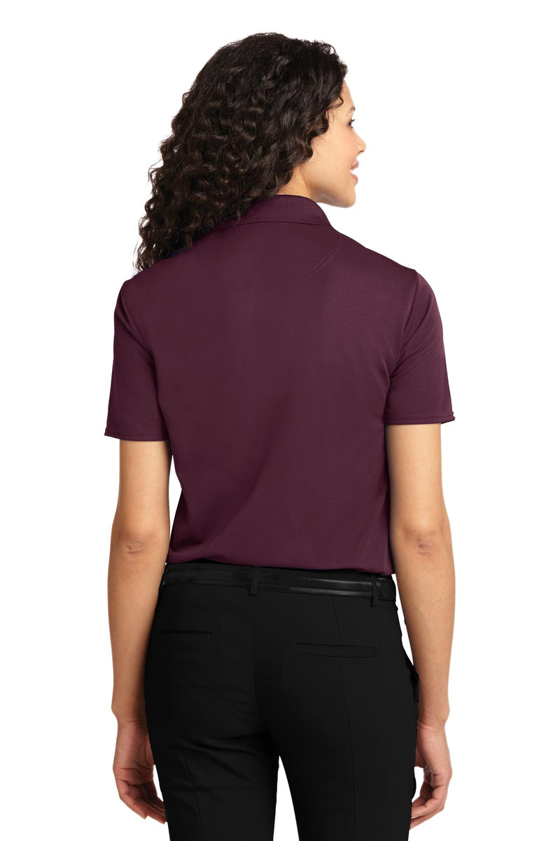 Port Authority Women's Dry Zone Ottoman Polo - Maroon