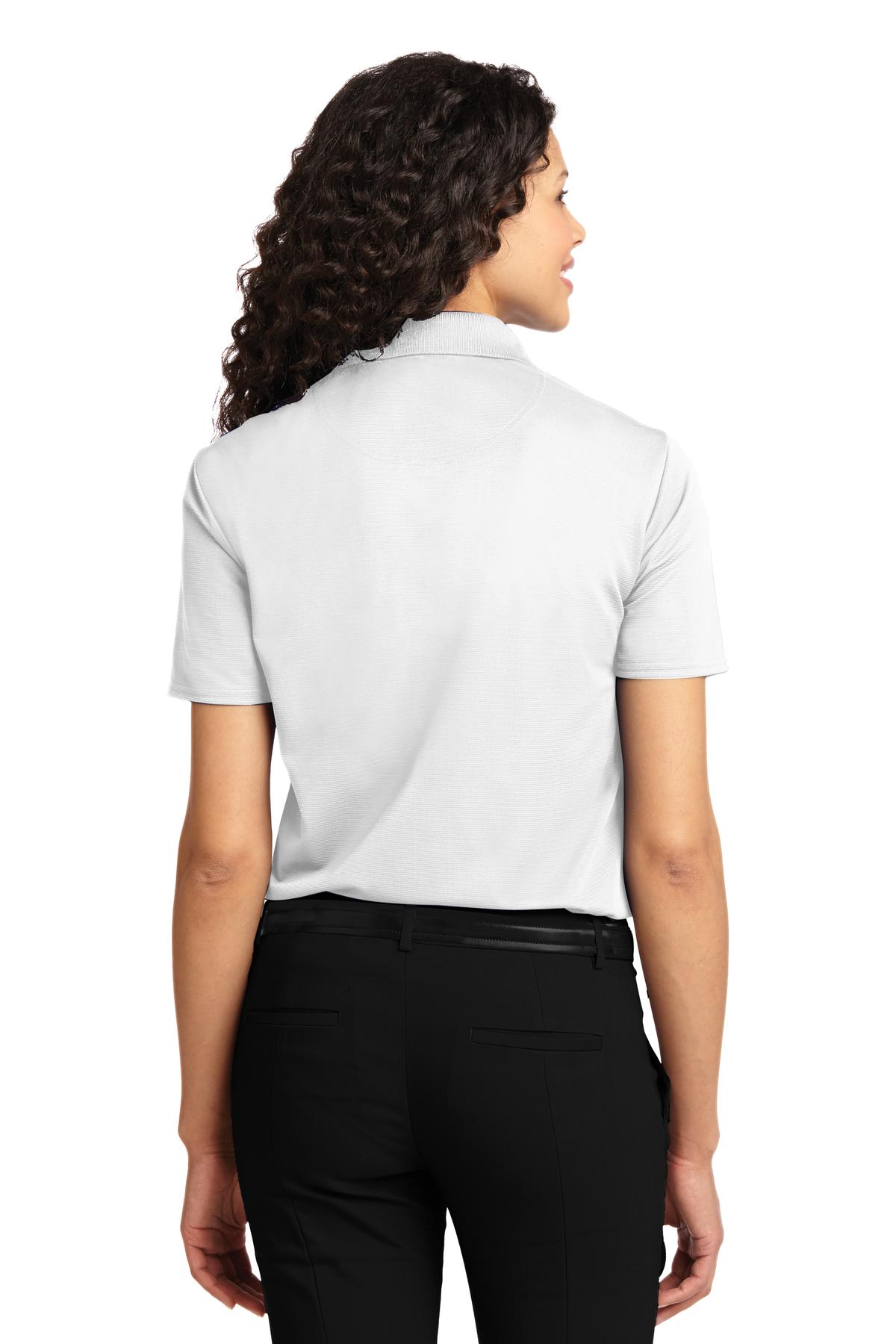 Port Authority Women's Dry Zone Ottoman Polo - White