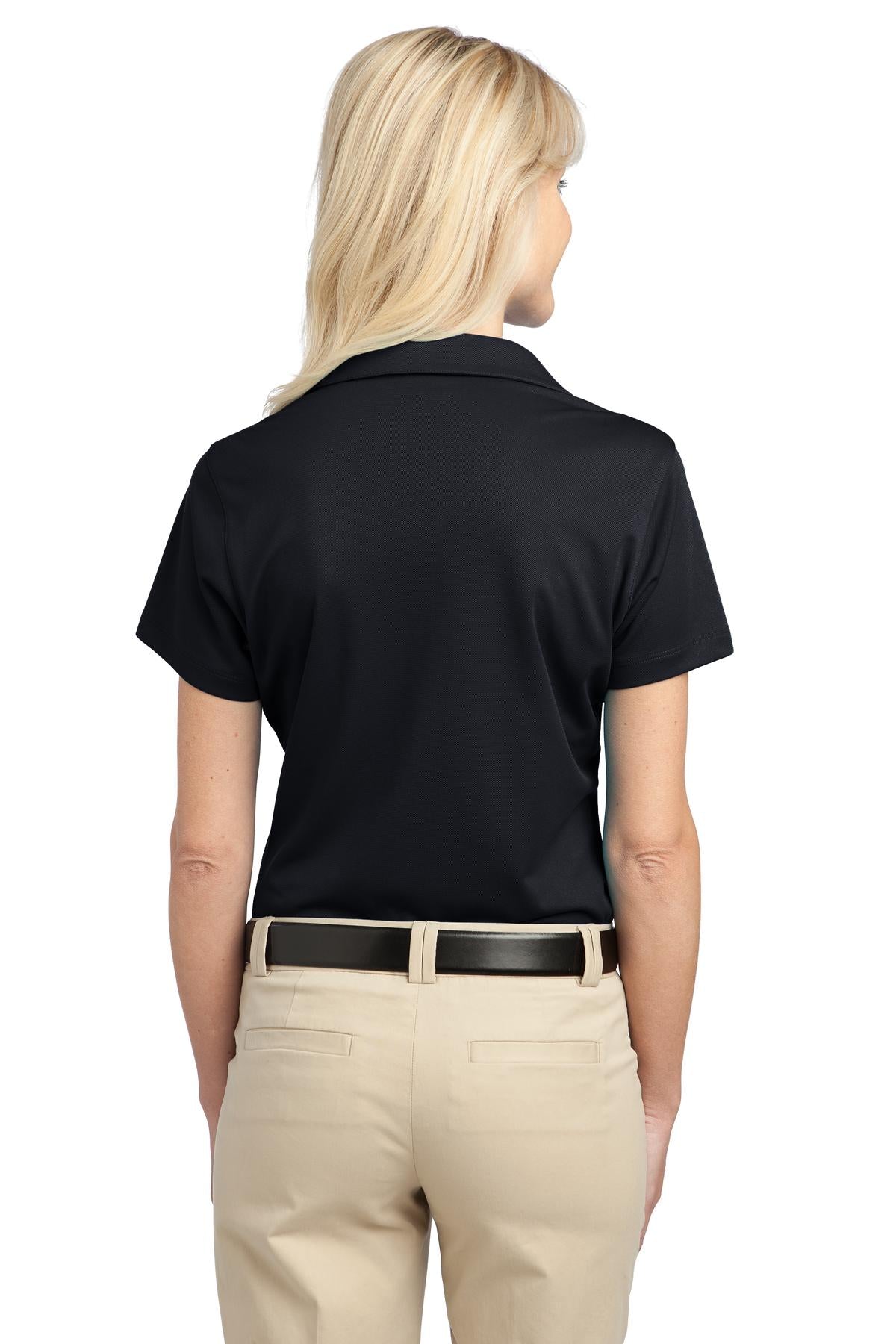 Port Authority Women's Tech Pique Polo - Black