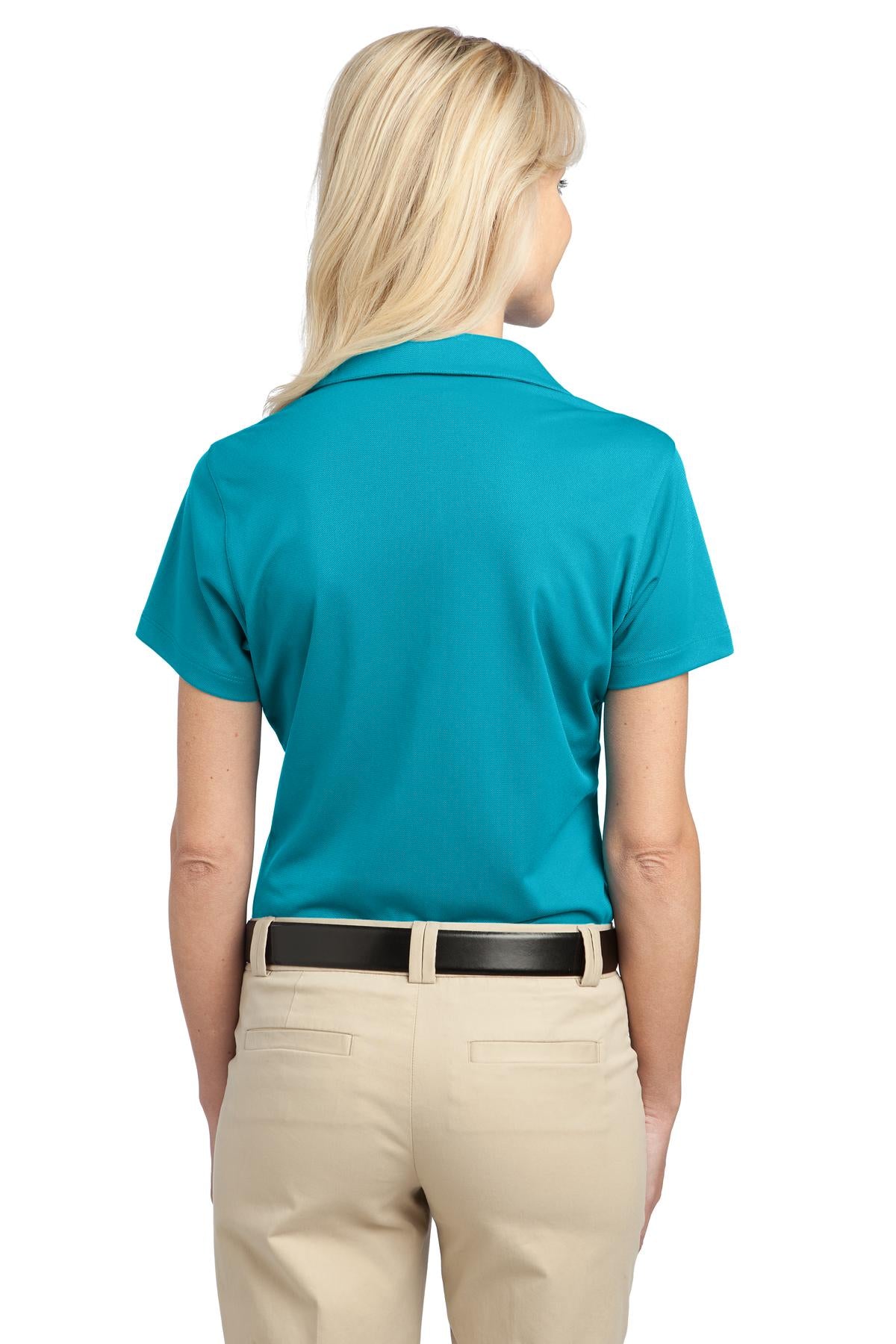 Port Authority Women's Tech Pique Polo - Deep Teal Blue