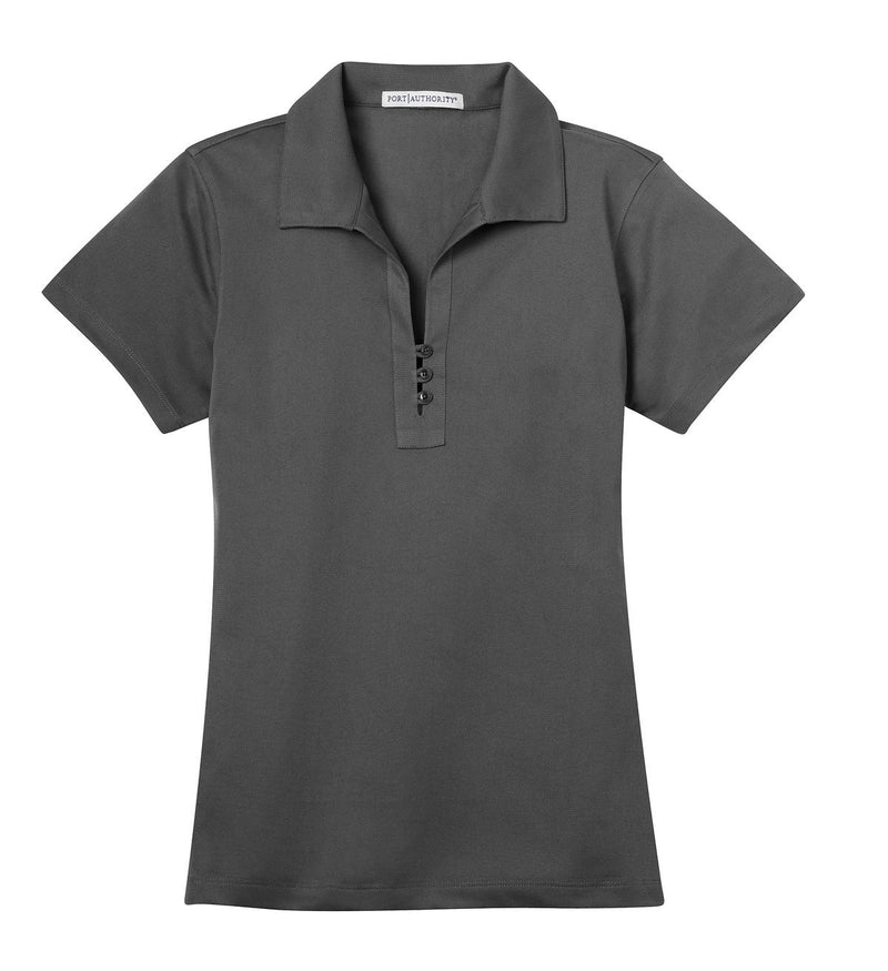 Port Authority Women's Tech Pique Polo - Grey Smoke