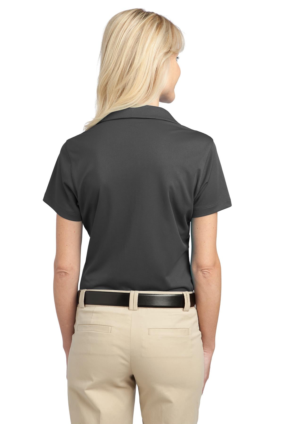 Port Authority Women's Tech Pique Polo - Grey Smoke