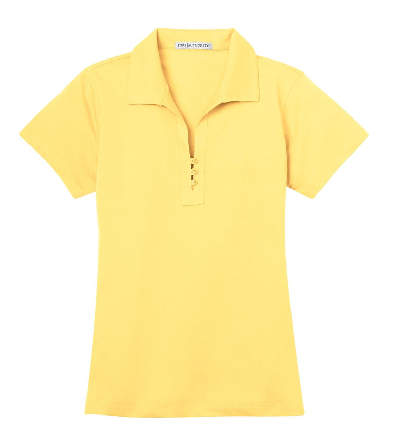 Port Authority Women's Tech Pique Polo - Splendid Yellow