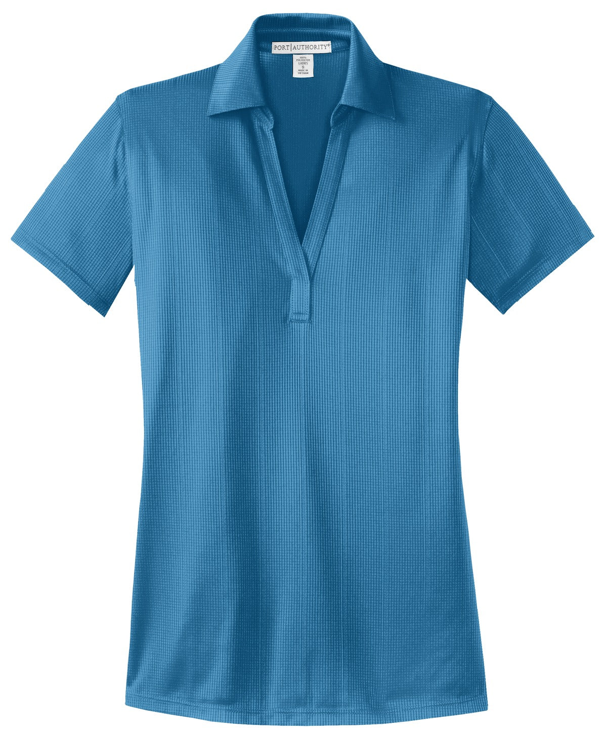 Port Authority Women's Performance Fine Jacquard Polo - Ocean Blue