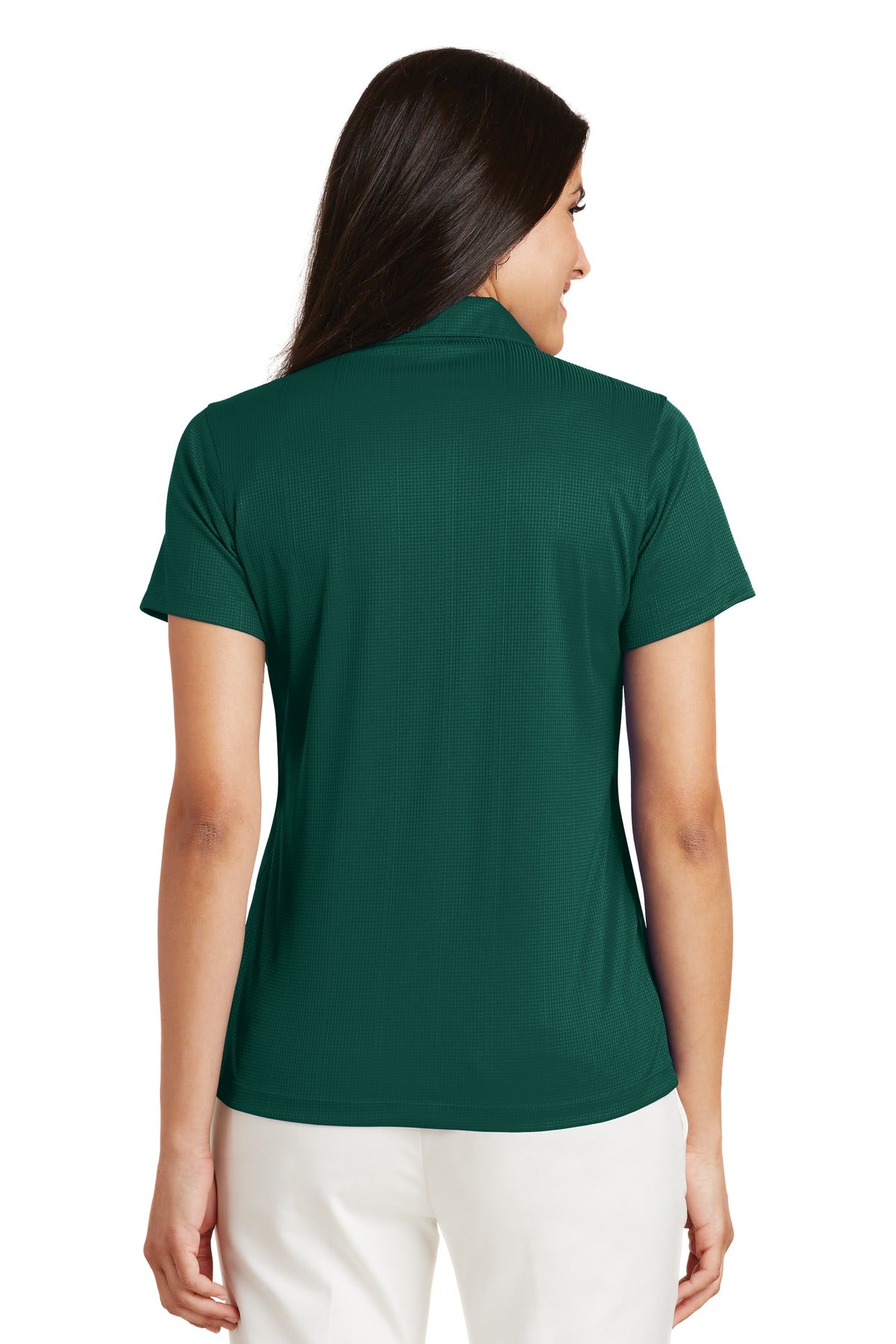 Port Authority Women's Performance Fine Jacquard Polo - Green Glen