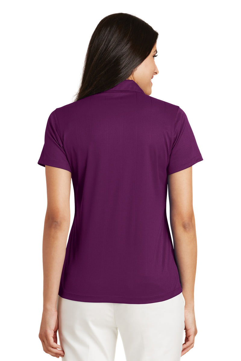 Port Authority Women's Performance Fine Jacquard Polo - Violet Purple