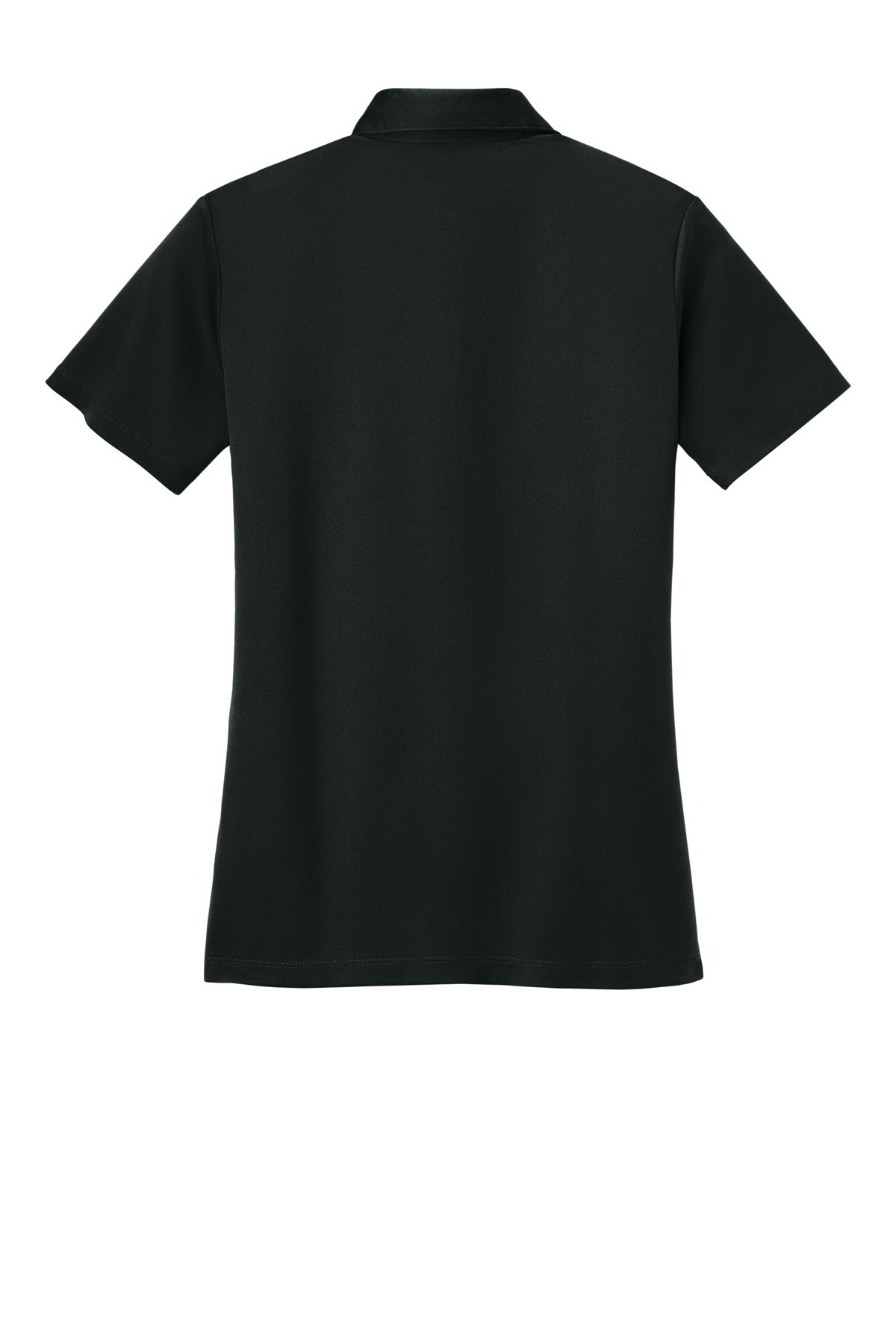 Port Authority Women's Silk Touch Performance Polo - Black