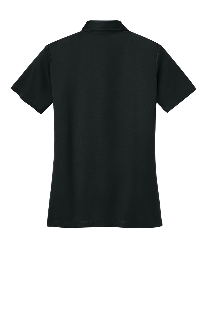 Port Authority Women's Silk Touch Performance Polo - Black