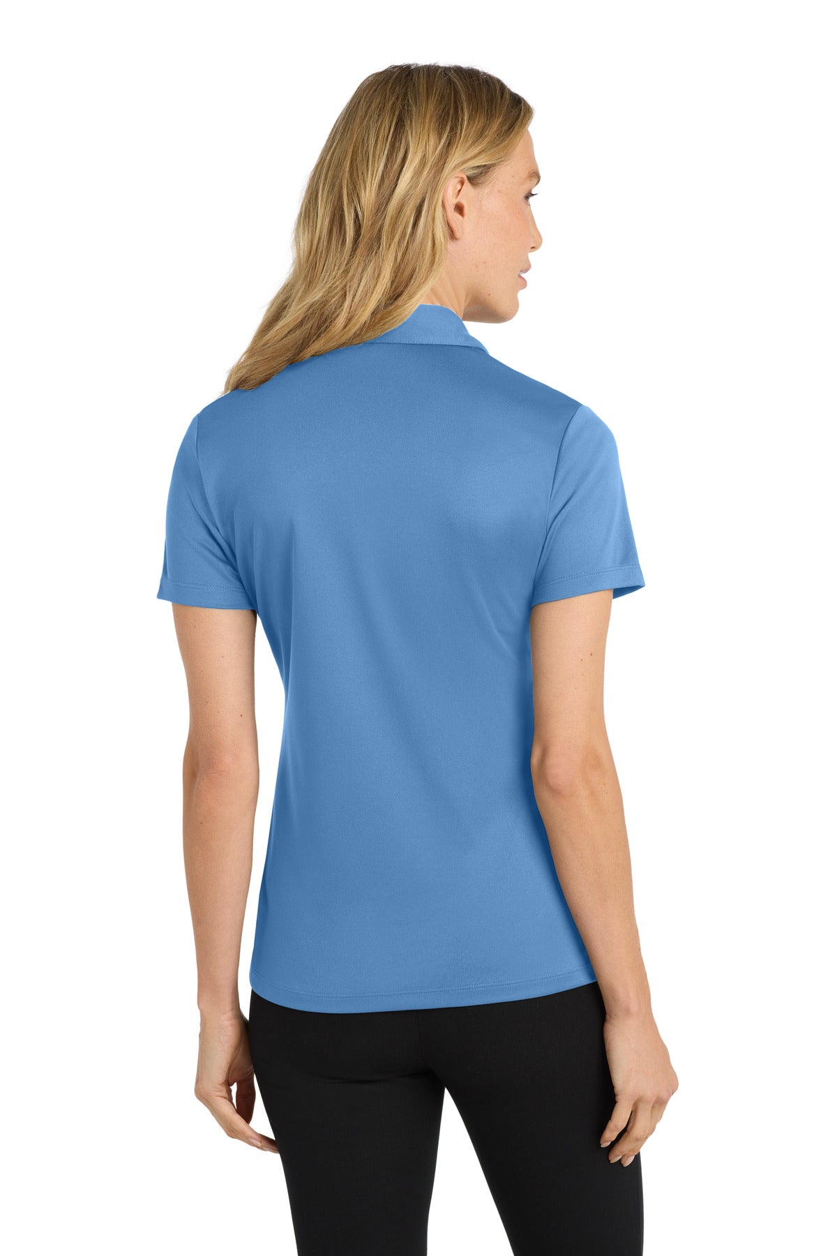 Port Authority Women's Silk Touch Performance Polo - Carolina Blue