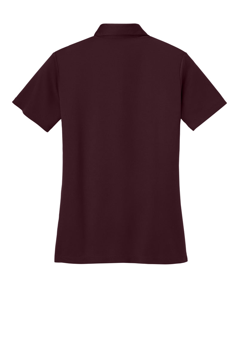 Port Authority Women's Silk Touch Performance Polo - Maroon