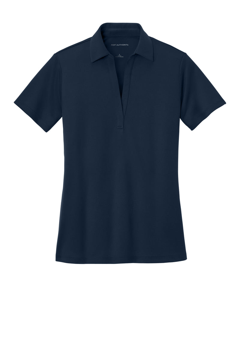 Port Authority Women's Silk Touch Performance Polo - Navy