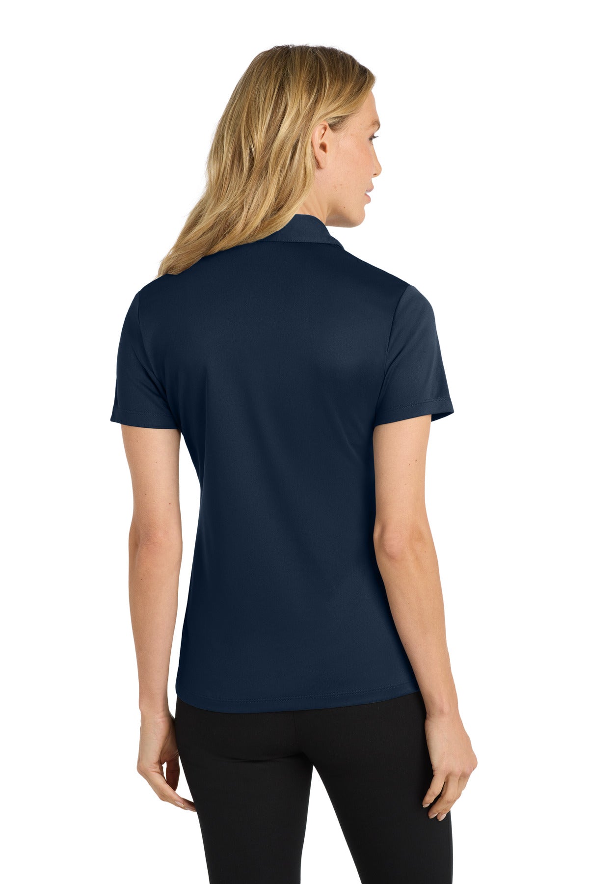 Port Authority Women's Silk Touch Performance Polo - Navy