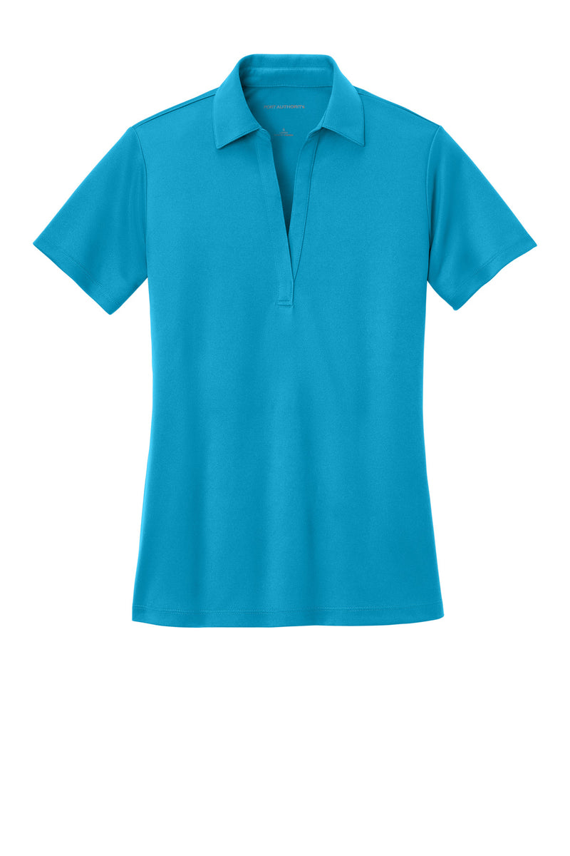 Port Authority Women's Silk Touch Performance Polo - Parcel Blue