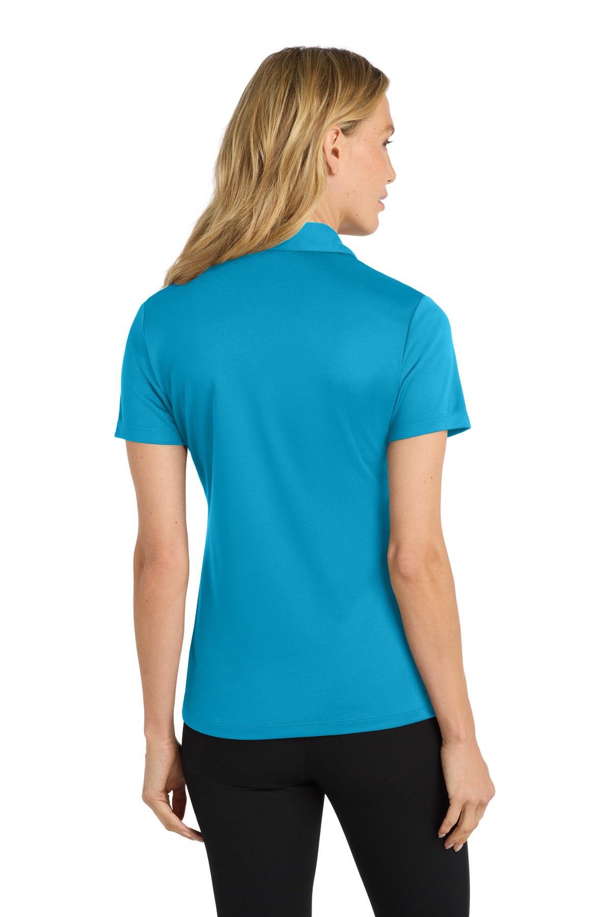 Port Authority Women's Silk Touch Performance Polo - Parcel Blue