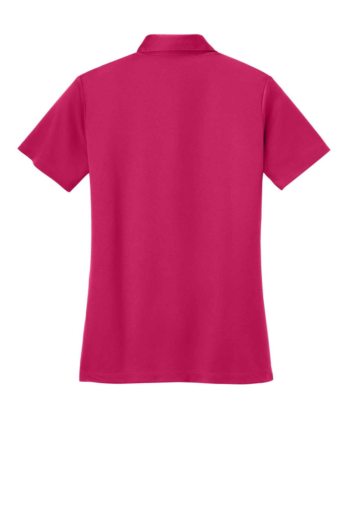 Port Authority Women's Silk Touch Performance Polo - Pink Raspberry
