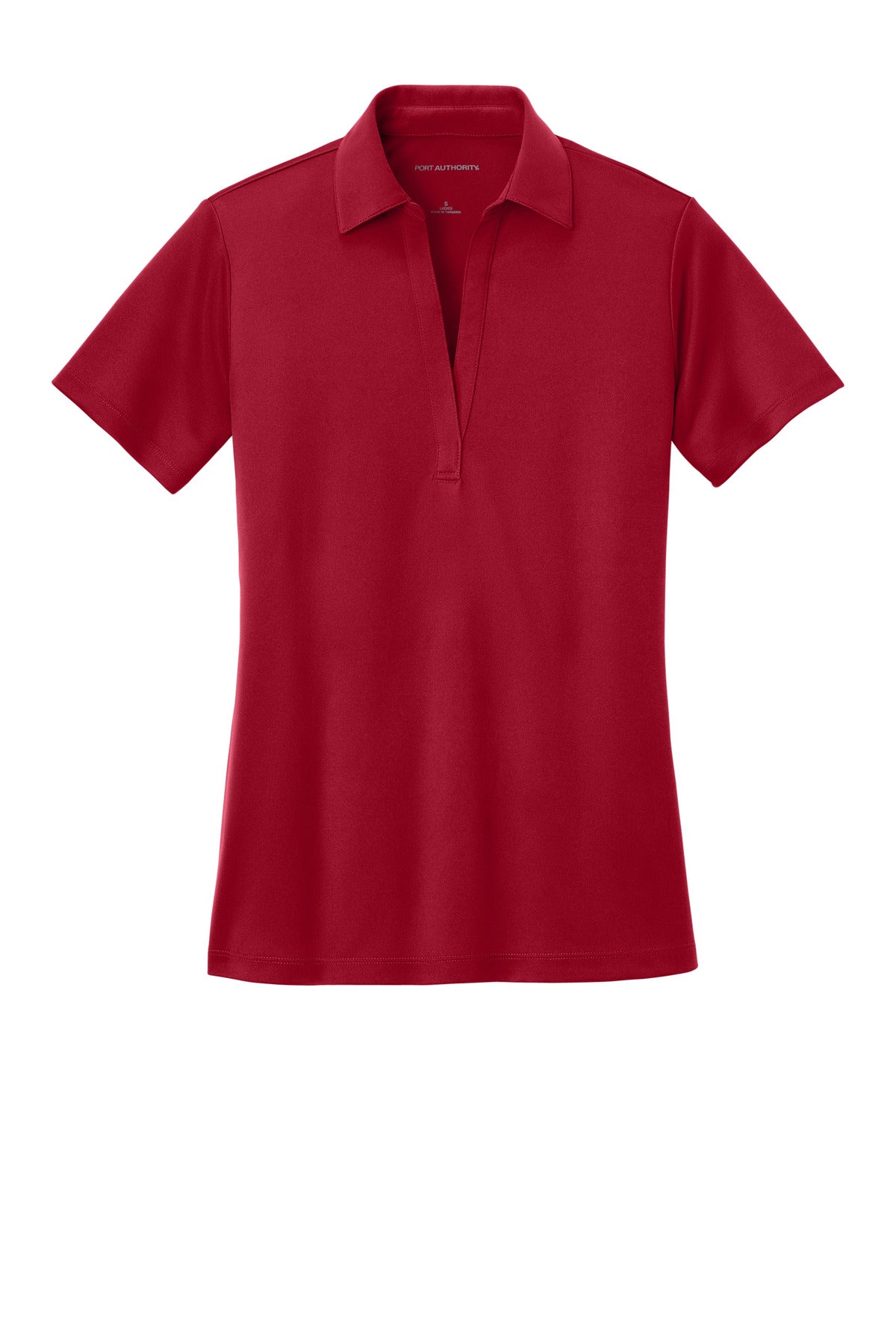 Port Authority Women's Silk Touch Performance Polo - Red