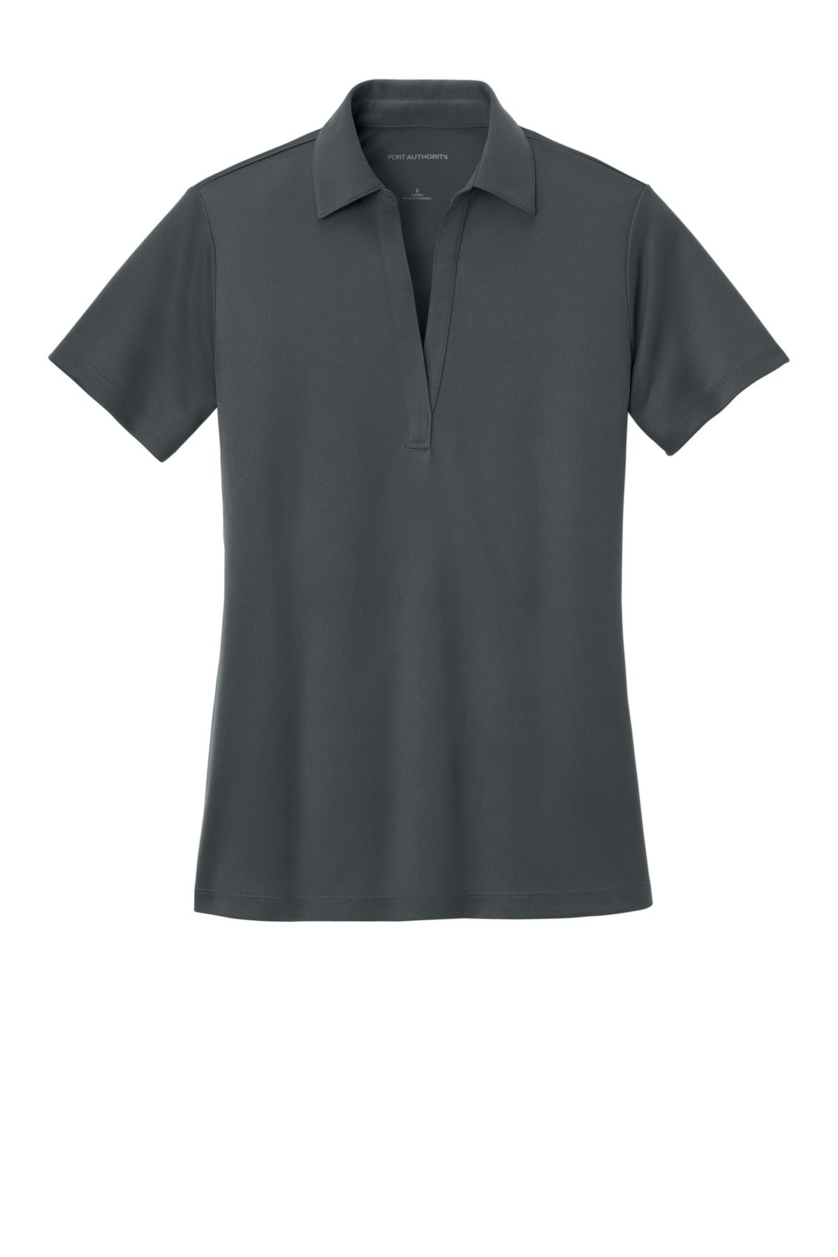 Port Authority Women's Silk Touch Performance Polo - Steel Grey