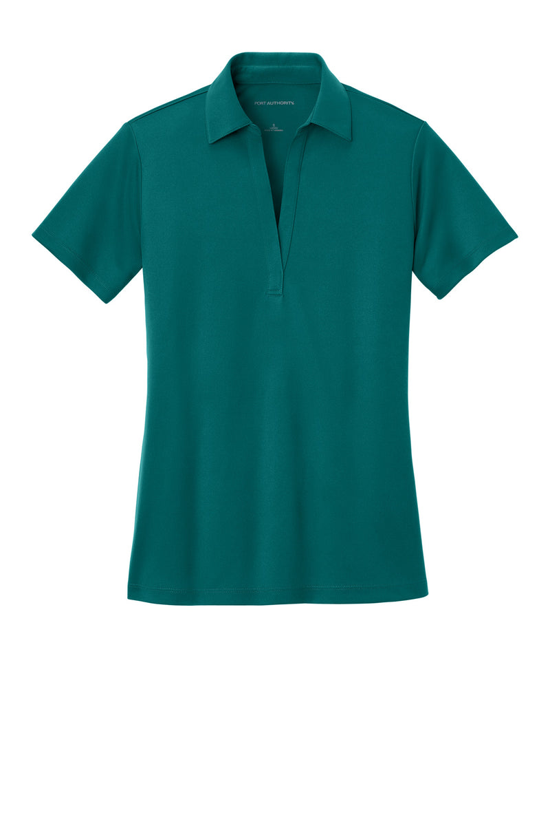 Port Authority Women's Silk Touch Performance Polo - Teal Green