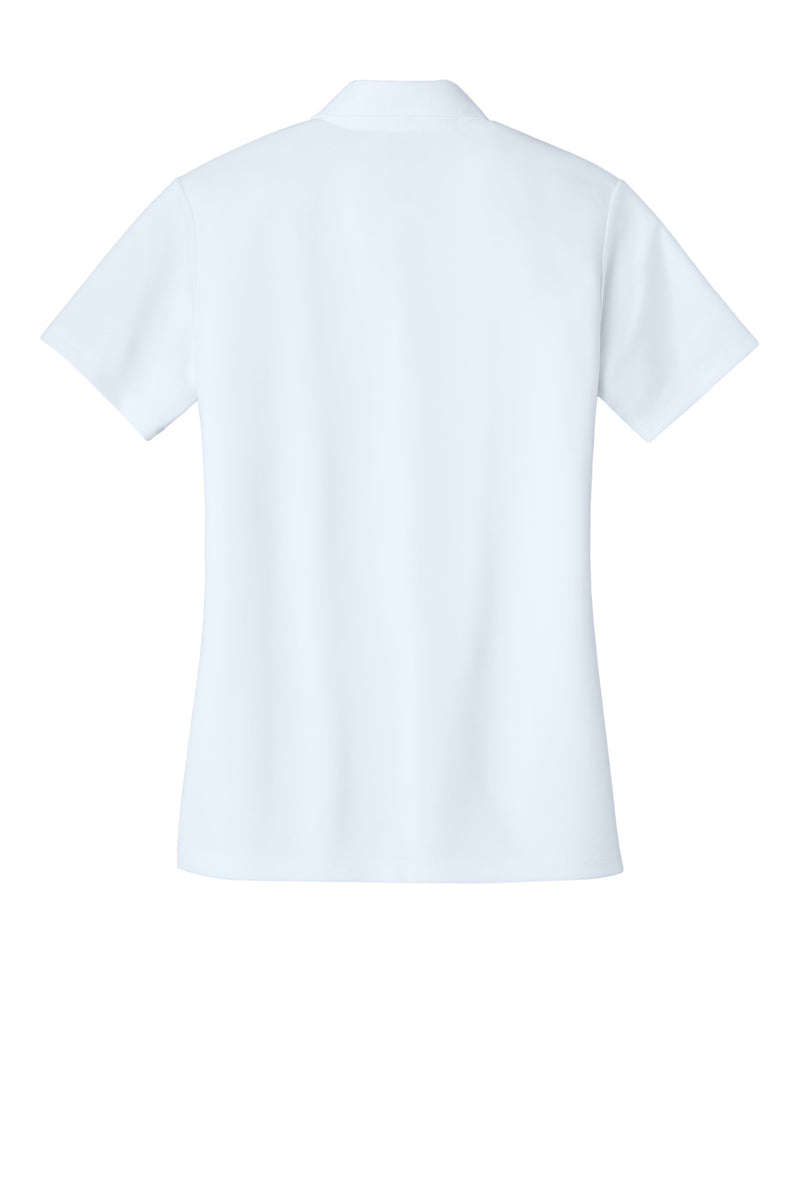 Port Authority Women's Silk Touch Performance Polo - White