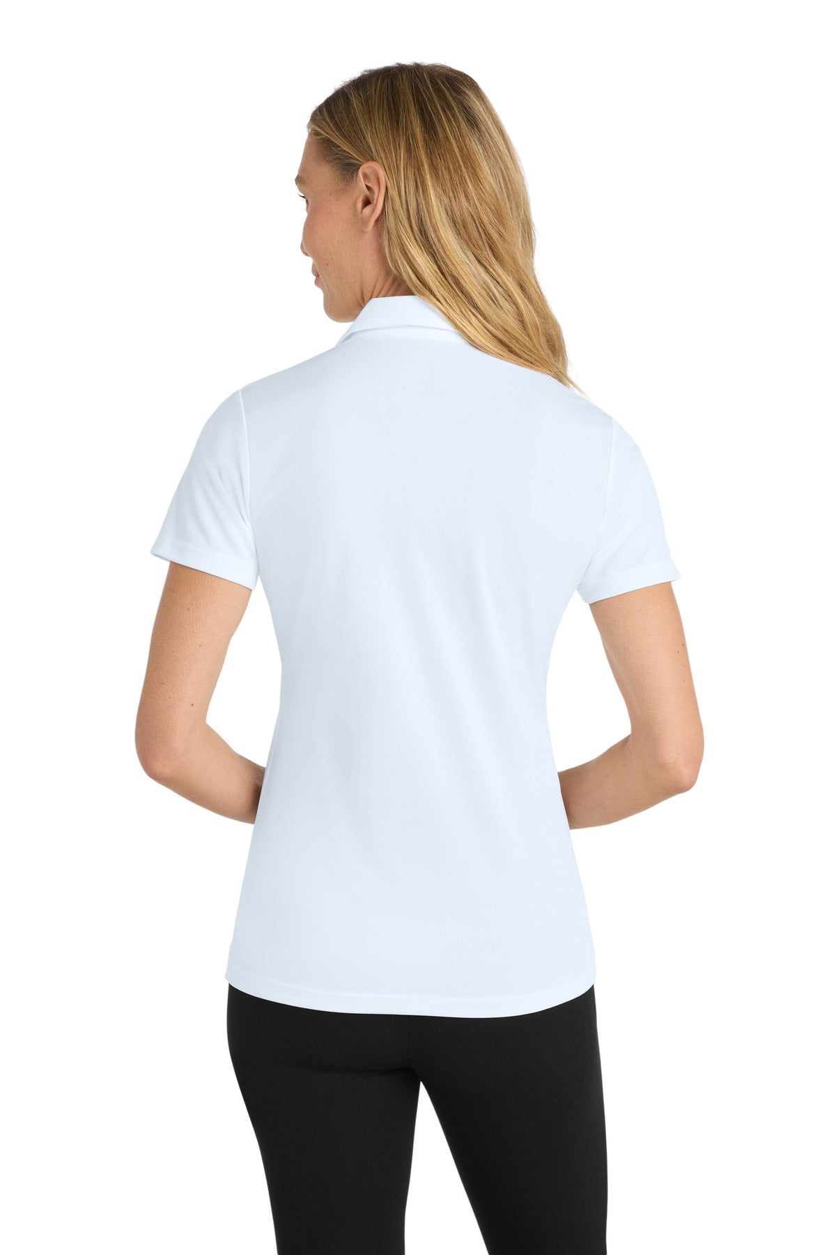 Port Authority Women's Silk Touch Performance Polo - White