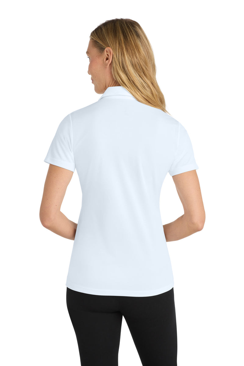 Port Authority Women's Silk Touch Performance Polo - White
