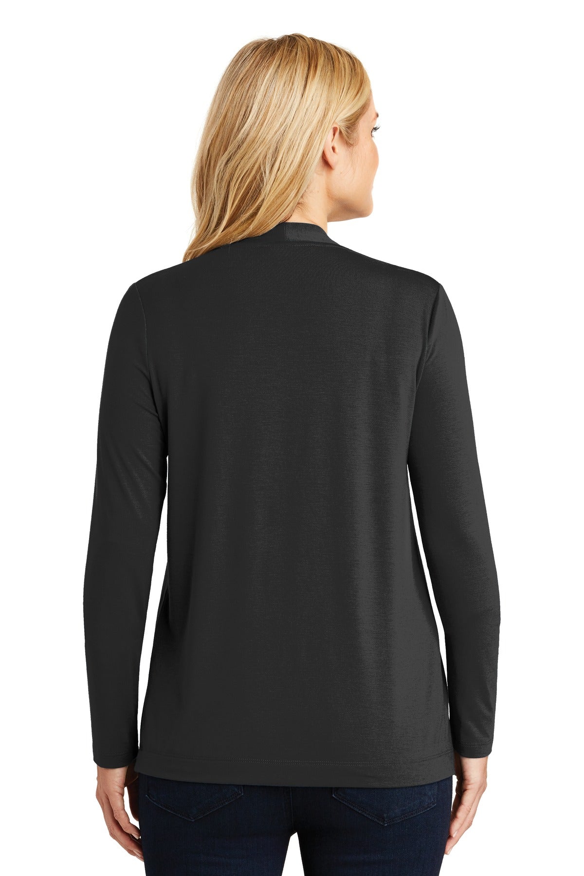 Port Authority Women's Concept Open Cardigan - Black