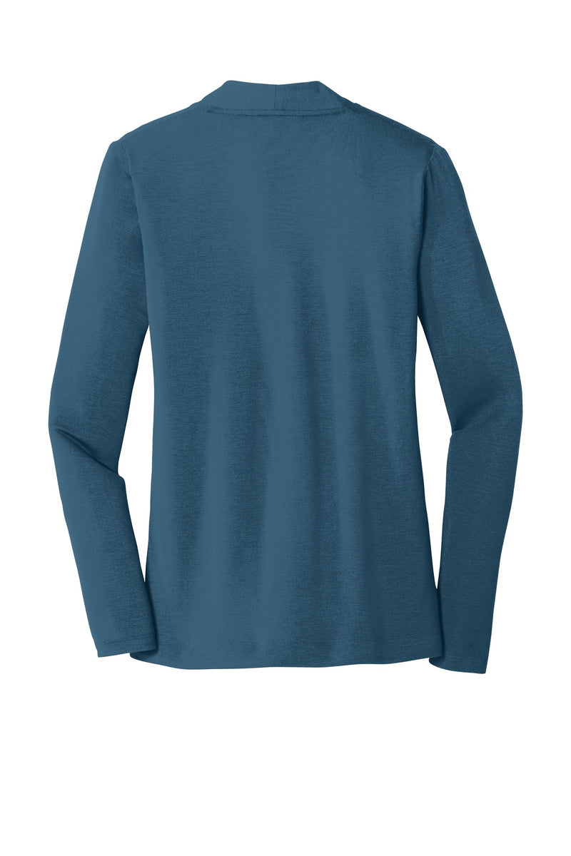 Port Authority Women's Concept Open Cardigan - Dusty Blue