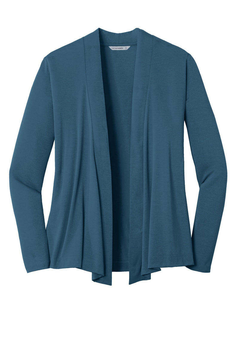 Port Authority Women's Concept Open Cardigan - Dusty Blue