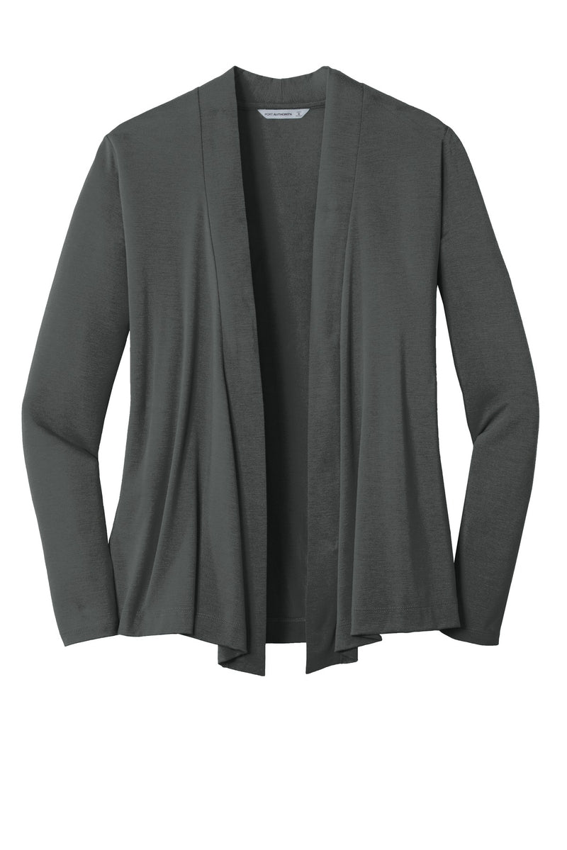Port Authority Women's Concept Open Cardigan - Grey Smoke