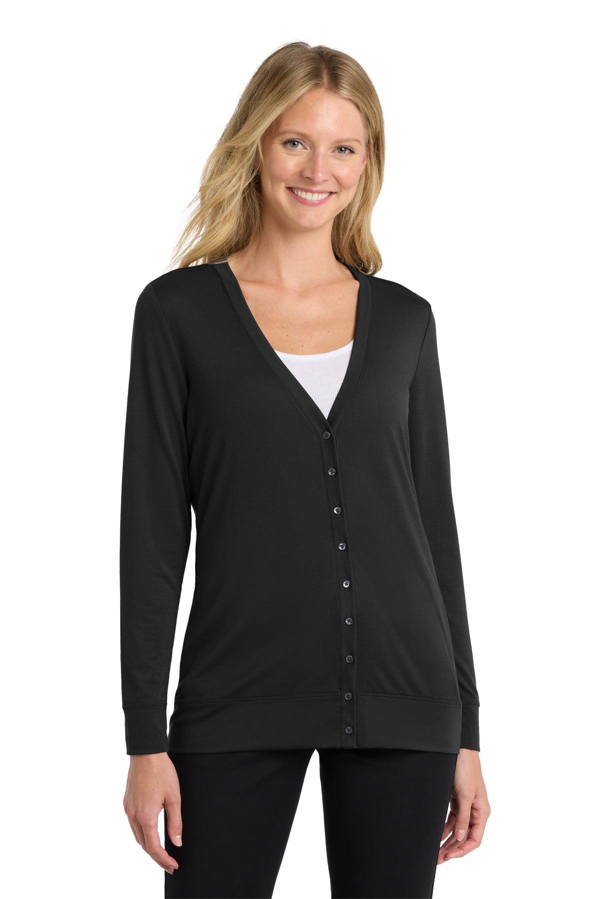 Port Authority Women's Concept Cardigan - Black