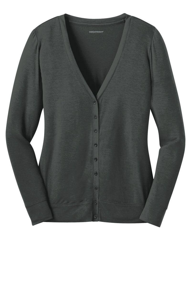 Port Authority Women's Concept Cardigan - Grey Smoke