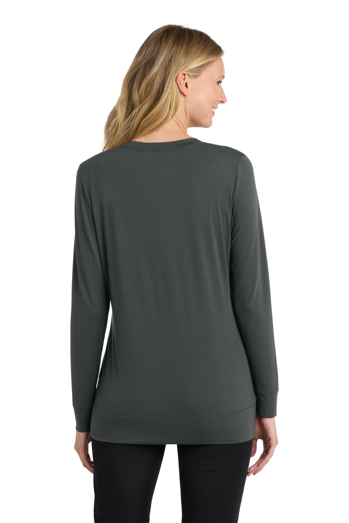 Port Authority Women's Concept Cardigan - Grey Smoke