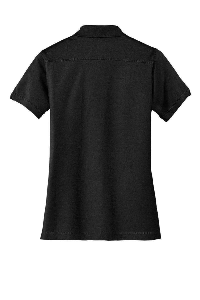 Port Authority Women's Stretch Pique Polo - Black