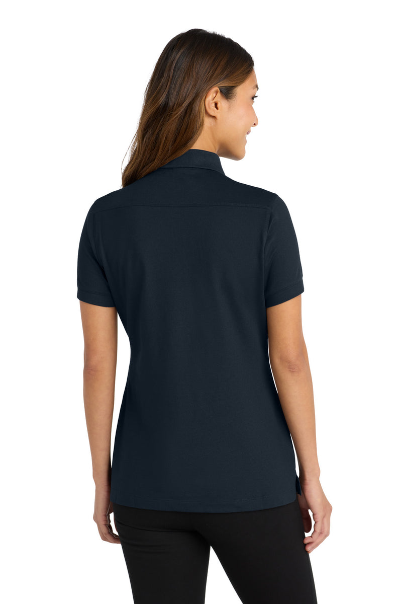 Port Authority Women's Stretch Pique Polo - Dress Blue Navy