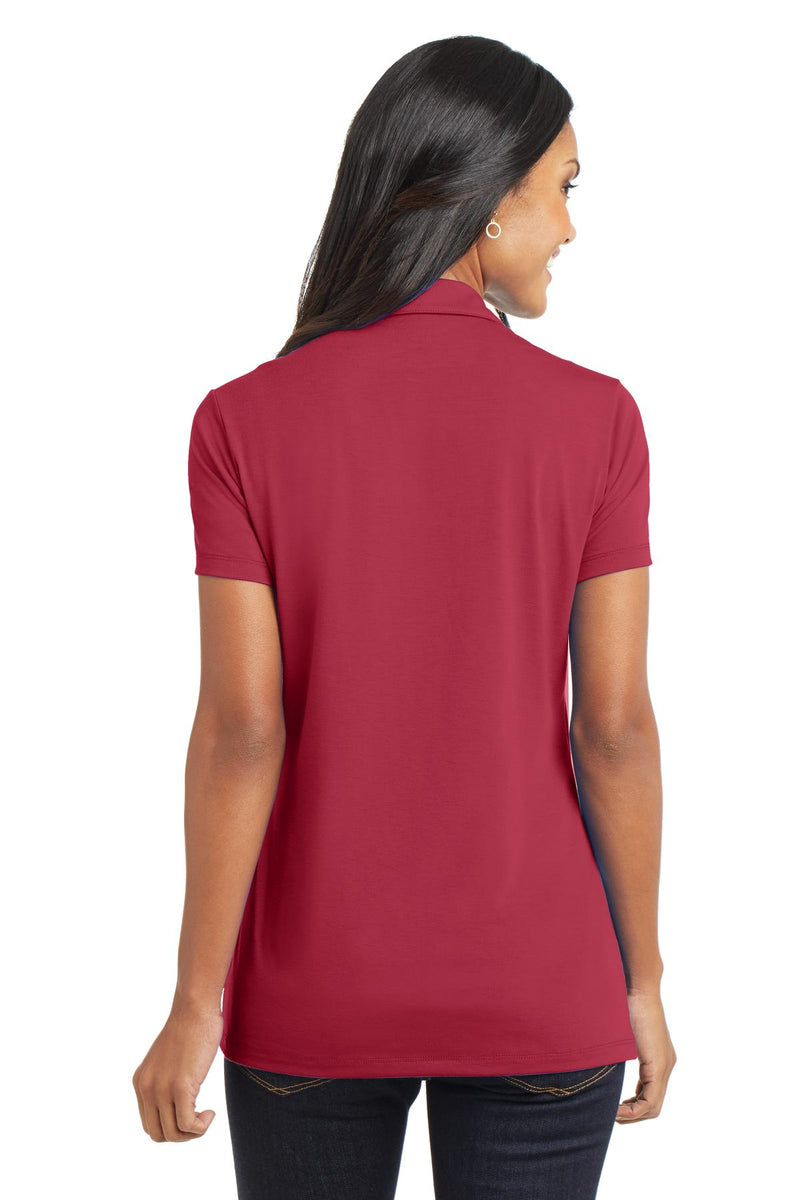 Port Authority Women's Cotton Touch Performance Polo - Chili Red