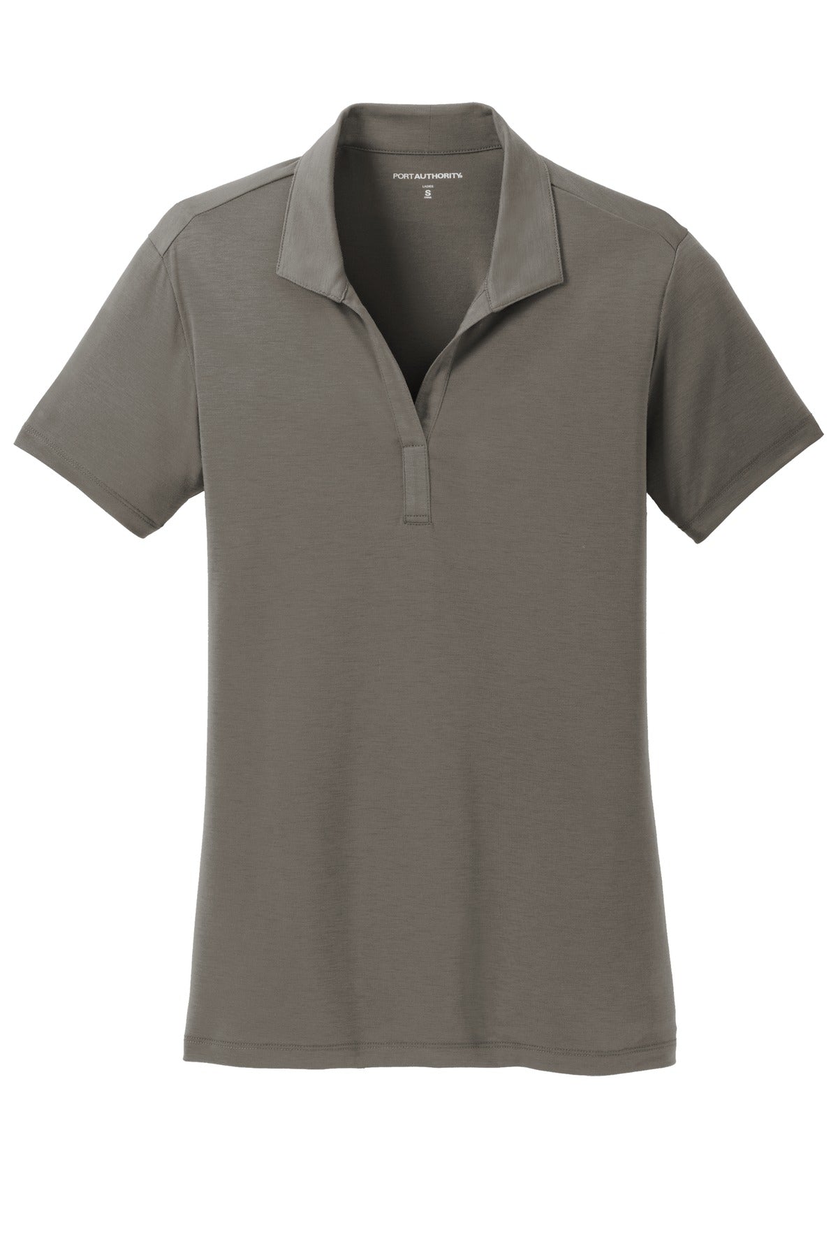 Port Authority Women's Cotton Touch Performance Polo - Grey Smoke