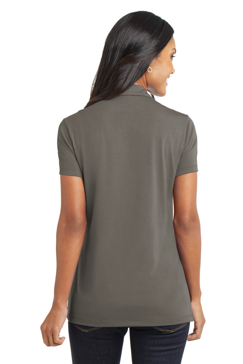 Port Authority Women's Cotton Touch Performance Polo - Grey Smoke