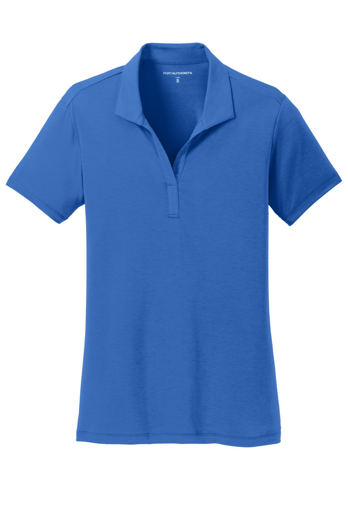 Port Authority Women's Cotton Touch Performance Polo - Strong Blue