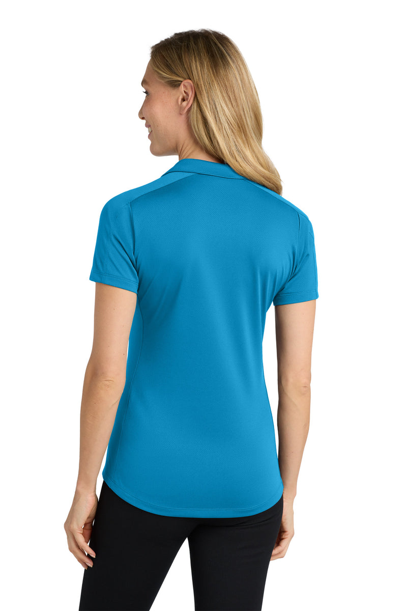 Port Authority Women's Diamond Jacquard Polo - Blue Wake