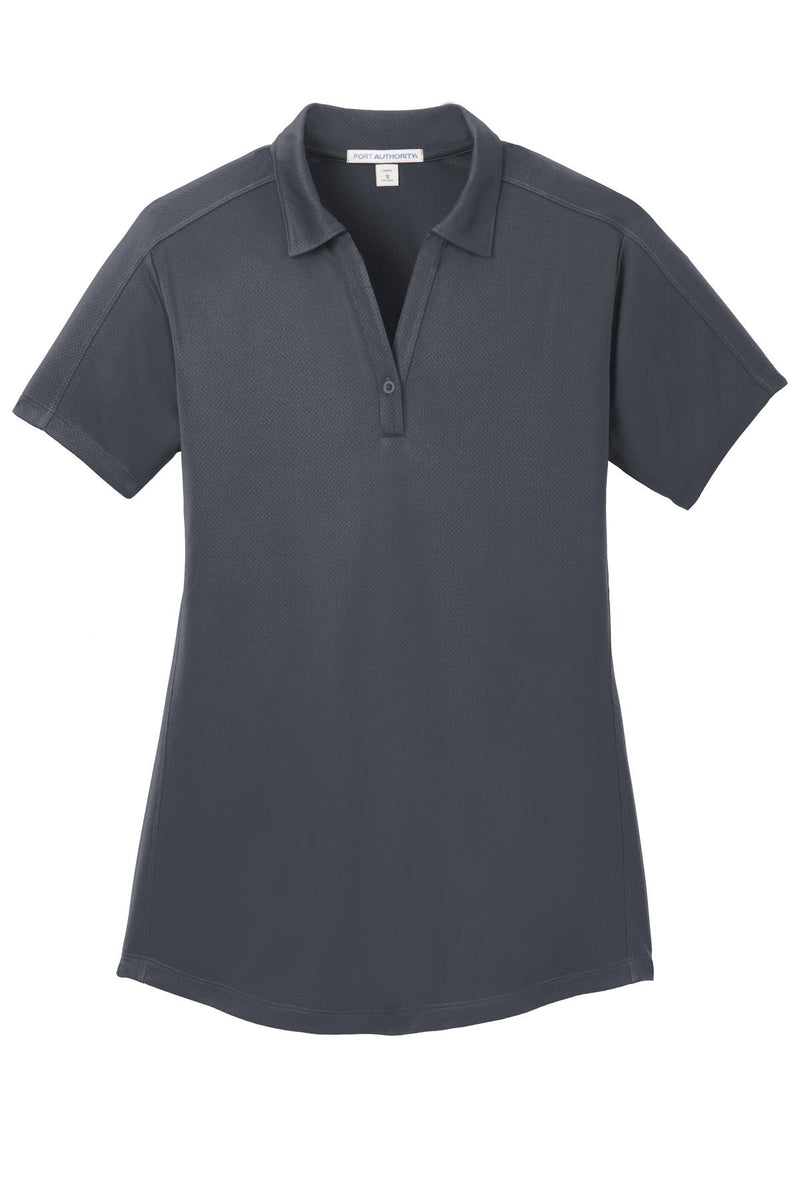 Port Authority Women's Diamond Jacquard Polo - Graphite