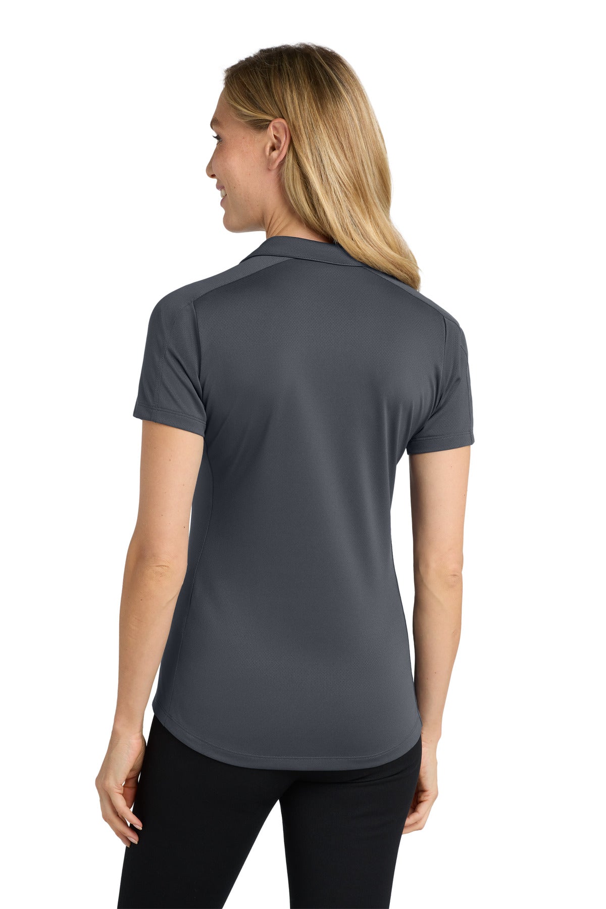 Port Authority Women's Diamond Jacquard Polo - Graphite