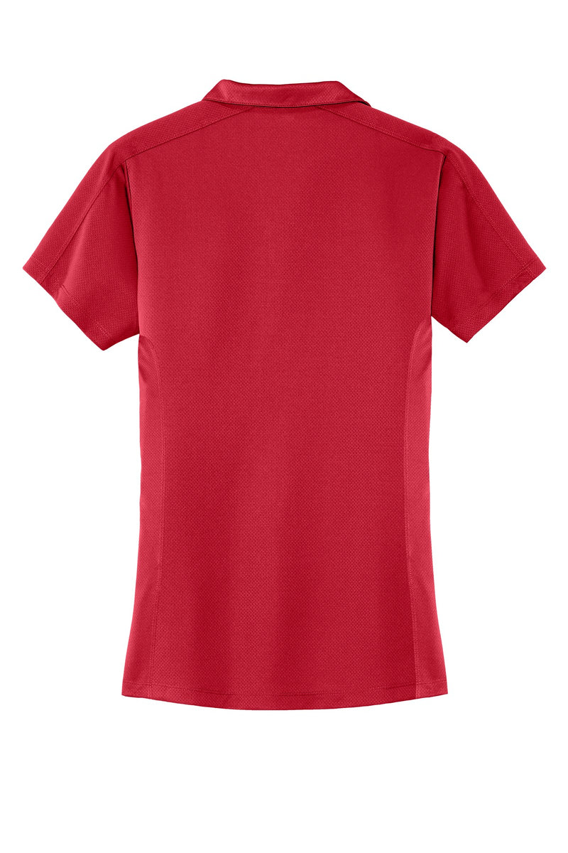 Port Authority Women's Diamond Jacquard Polo - Rich Red