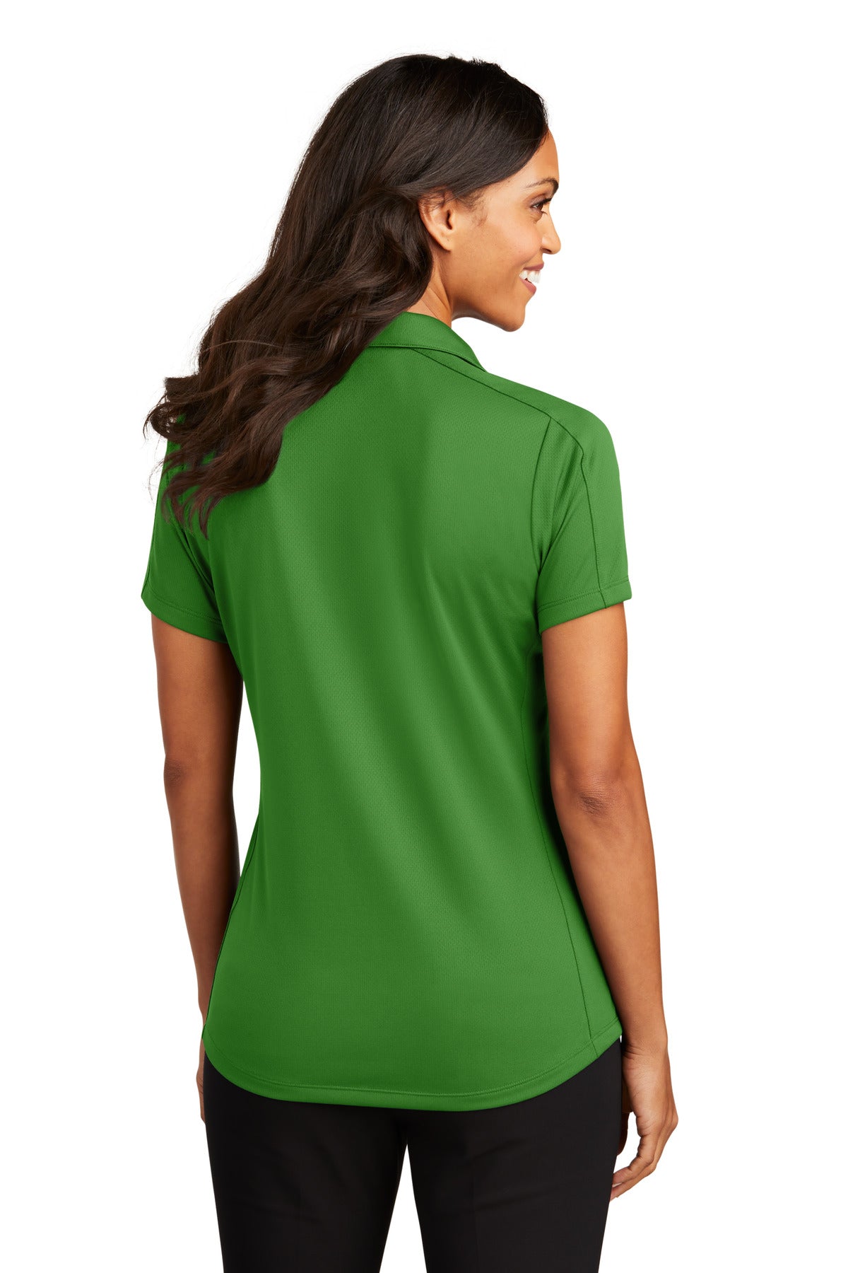 Port Authority Women's Diamond Jacquard Polo - Vine Green