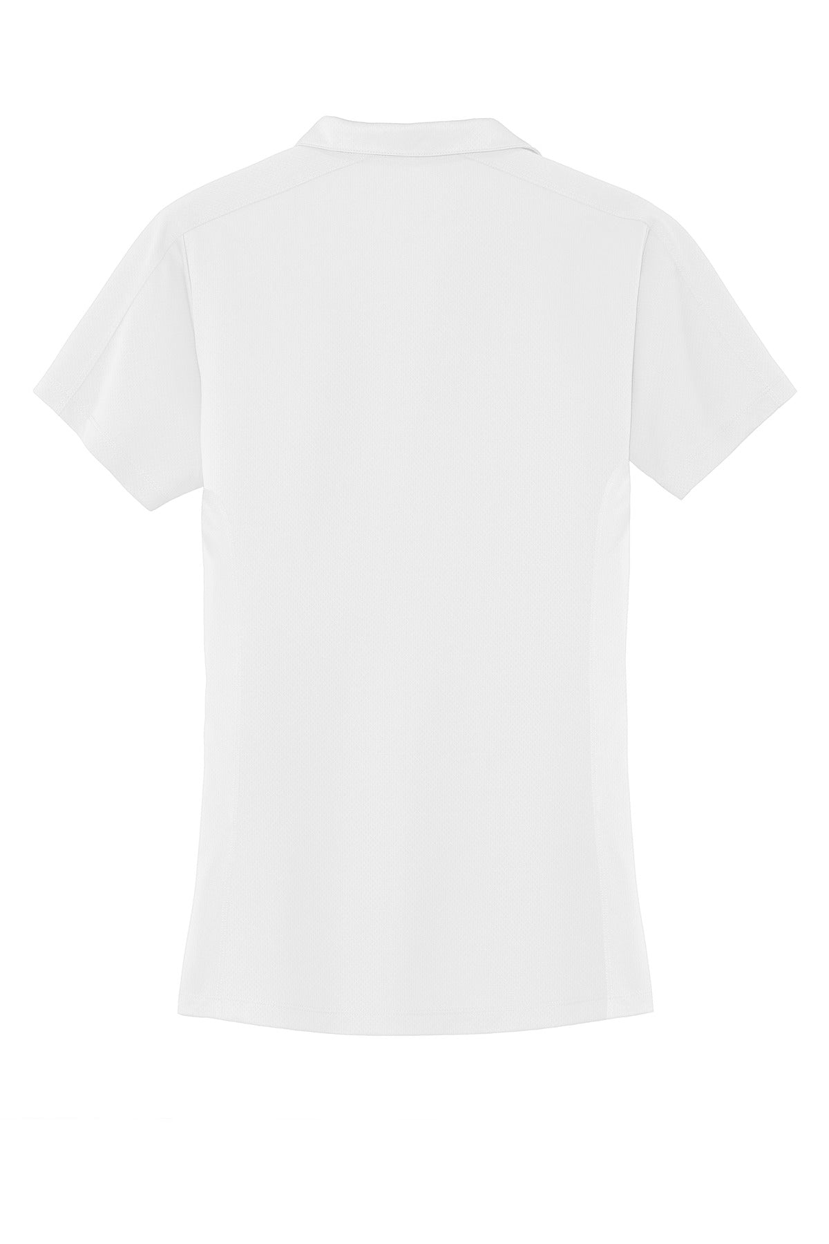 Port Authority Women's Diamond Jacquard Polo - White