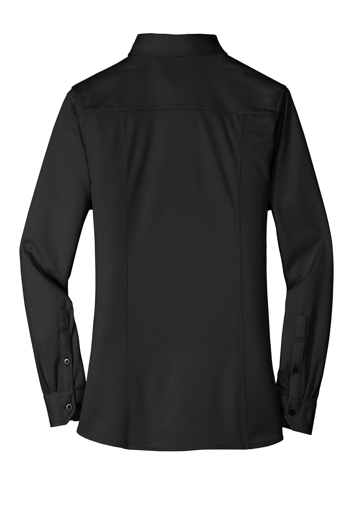 Port Authority Women's Dimension Knit Dress Shirt - Black