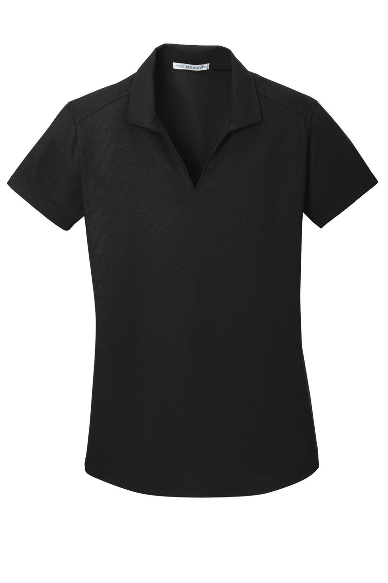 Port Authority Women's Dry Zone Grid Polo - Black