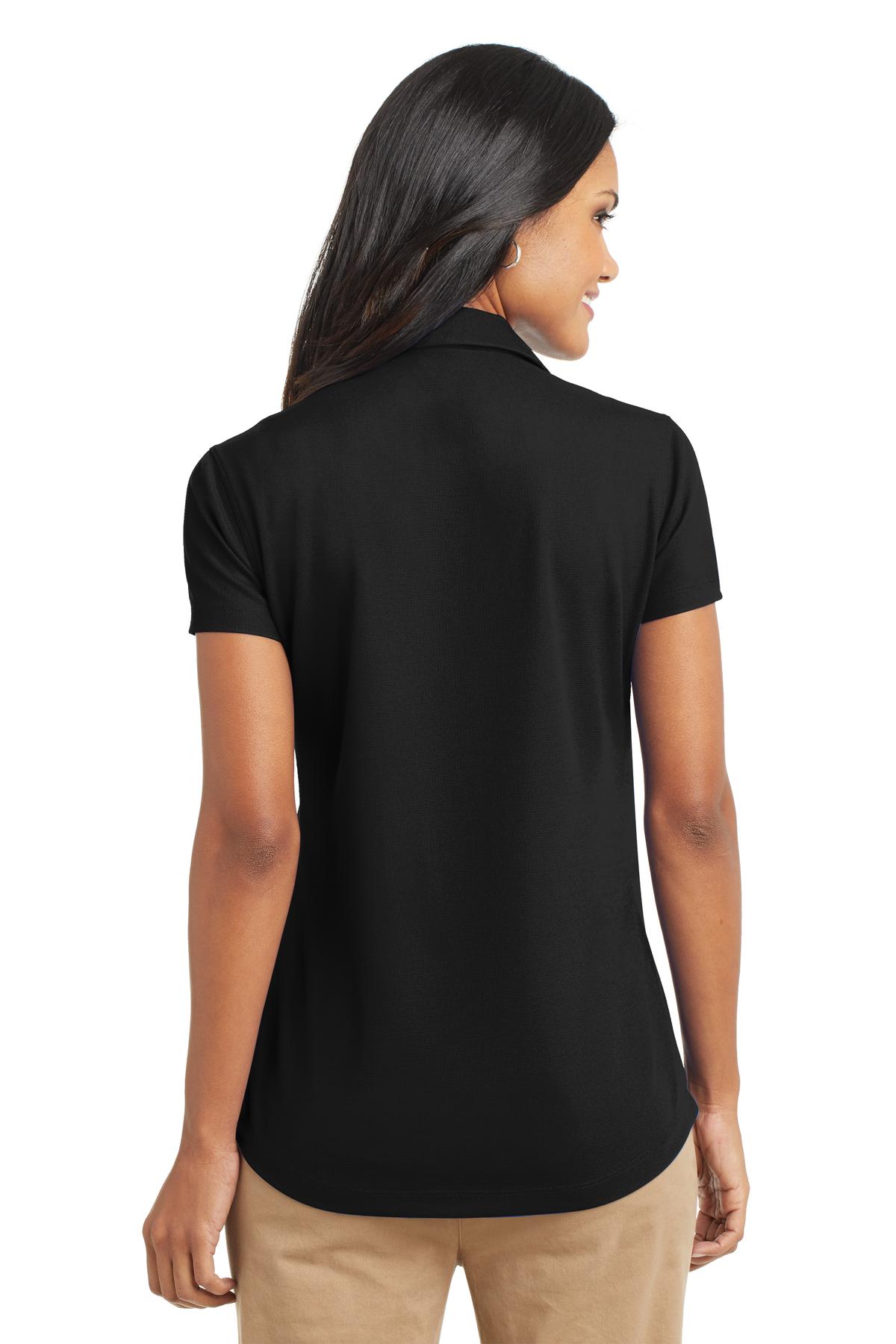 Port Authority Women's Dry Zone Grid Polo - Black