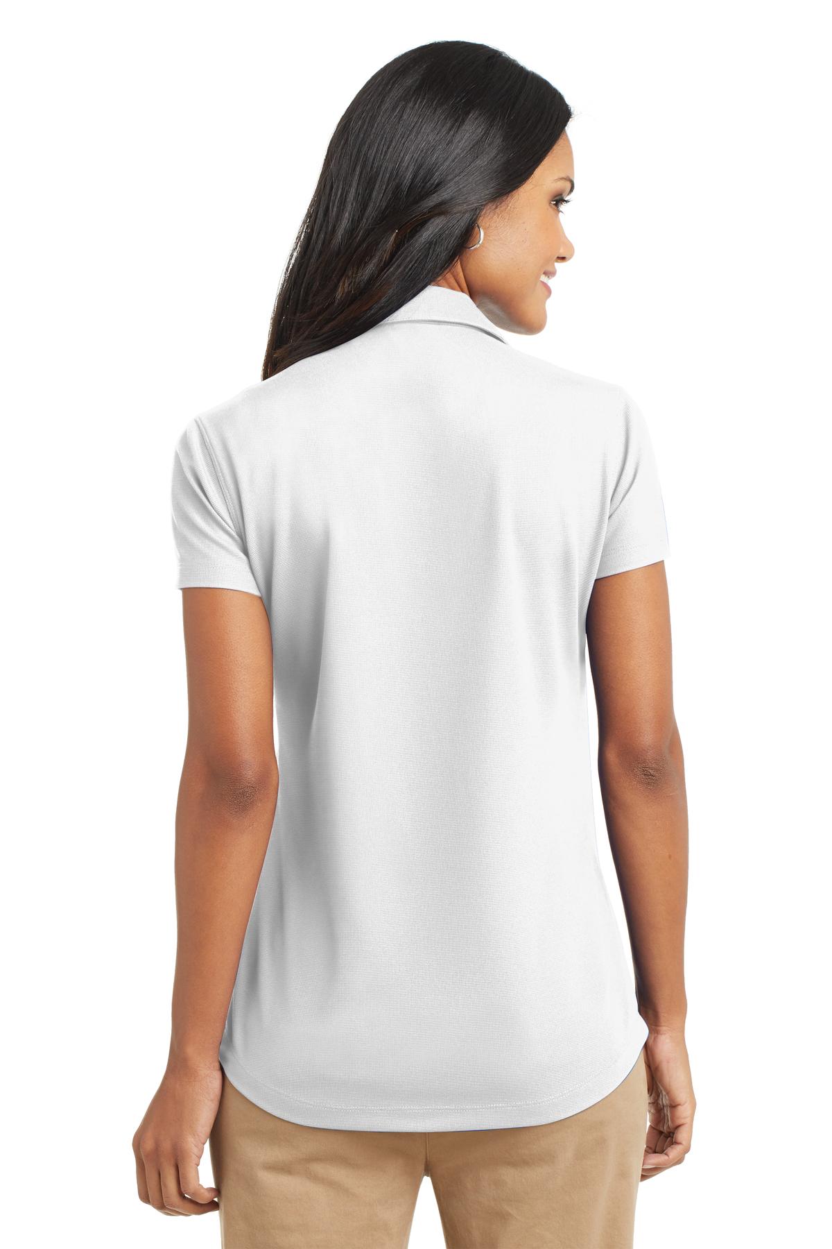 Port Authority Women's Dry Zone Grid Polo - White